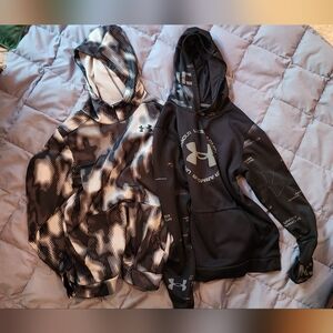 2 Youth XL Under Armour Hoodies